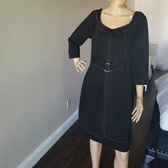 jonathan martin Dresses & Skirts - Jonathan Martin 3/4 Sleeve Belted Dress